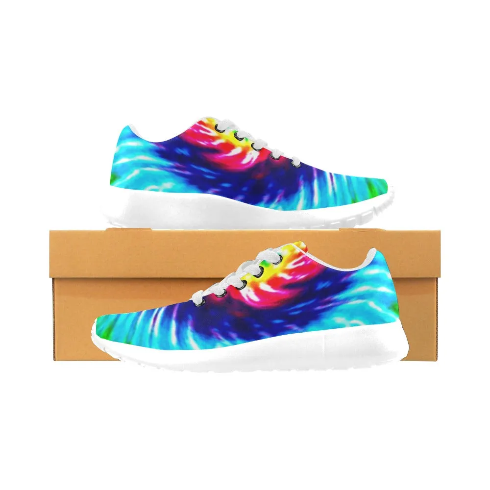 Rainbow Tie Dye Women's Sneakers