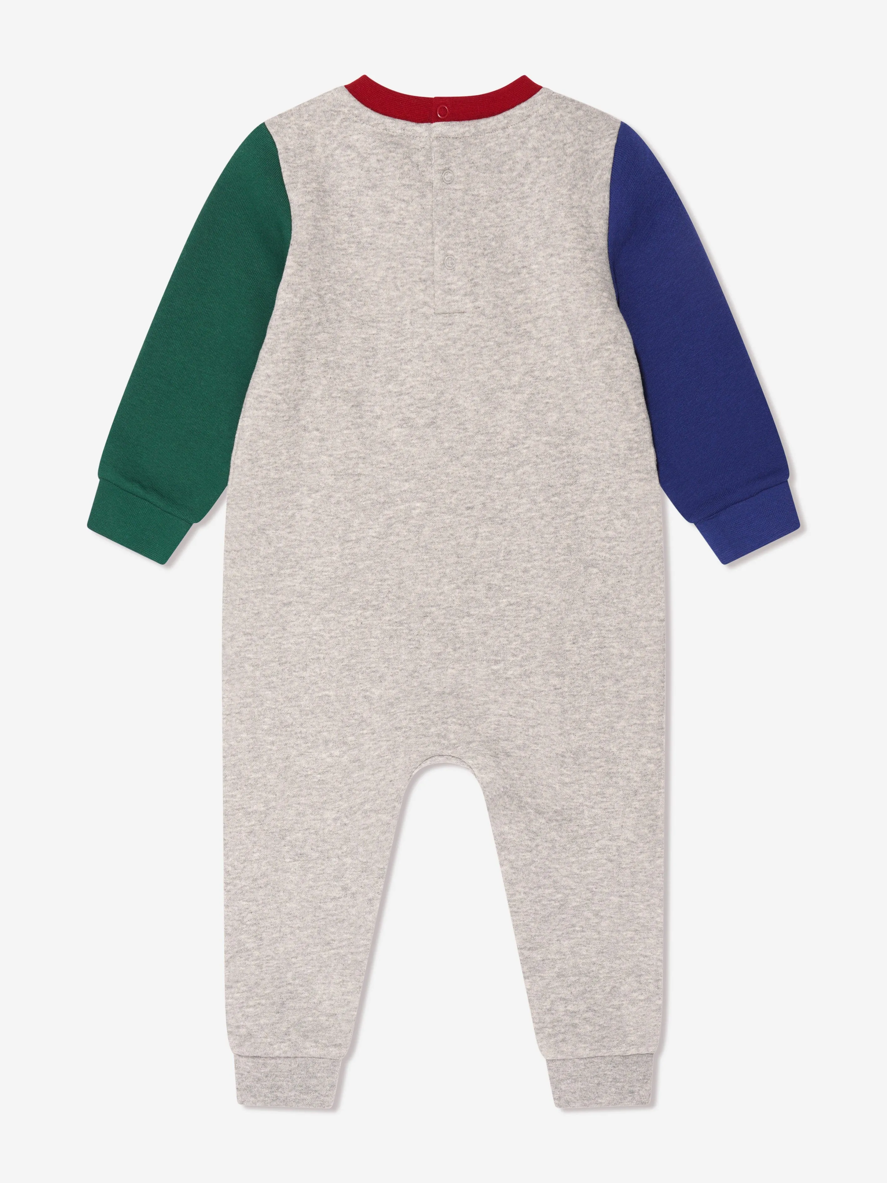 Ralph Lauren Baby Boys Long Sleeve Bear Romper