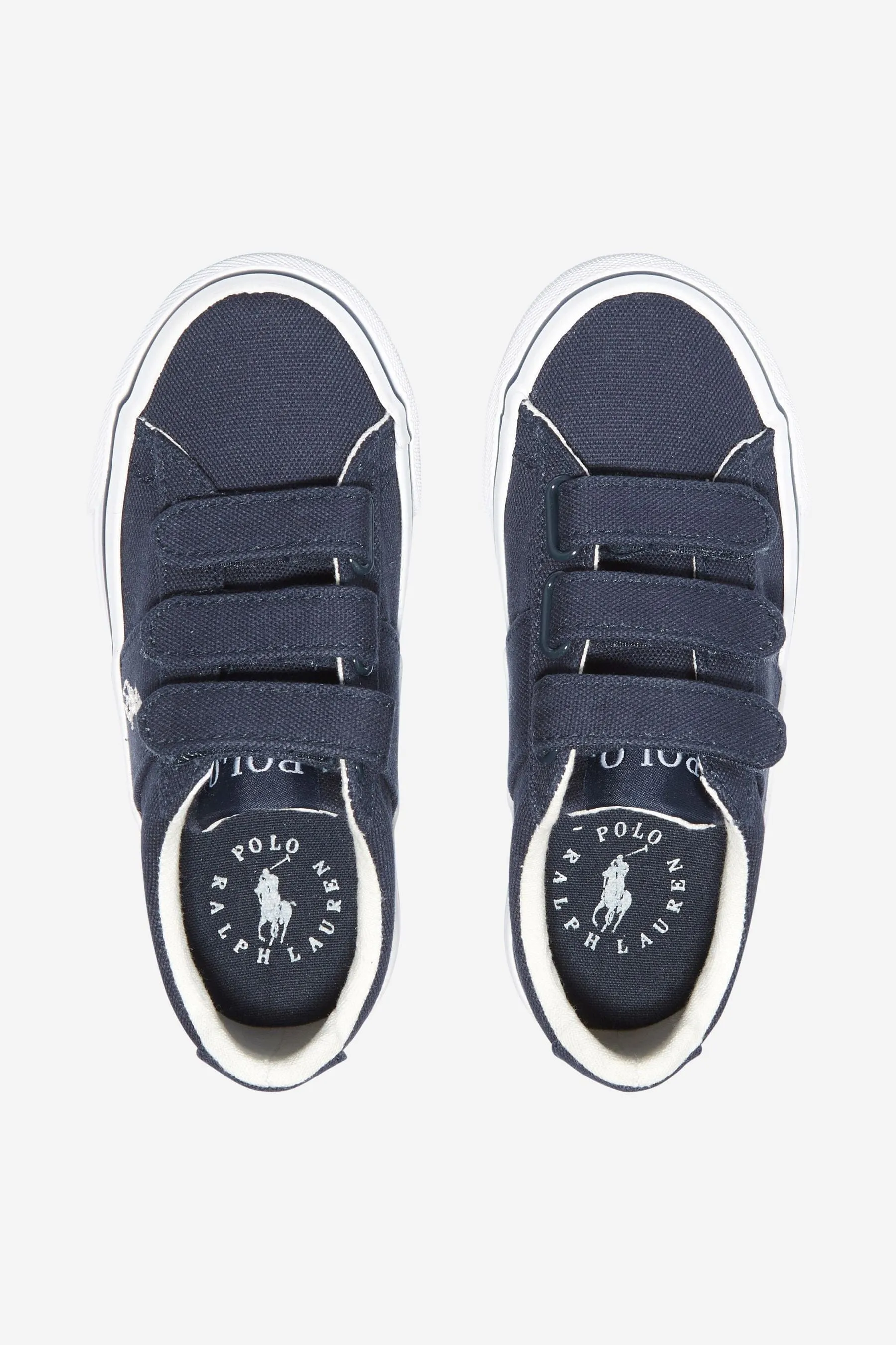 Ralph Lauren Boys Canvas Logo Trainers