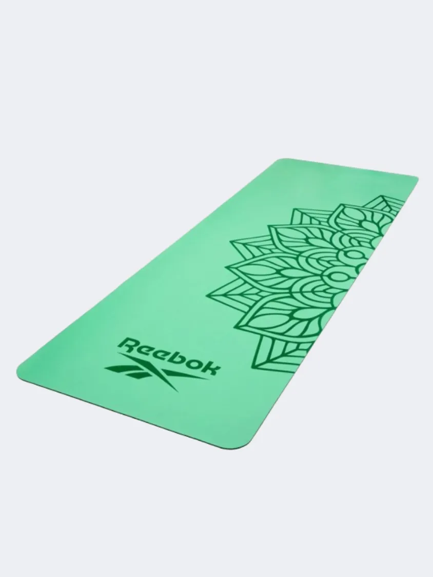 Reebok Accessories Natural 4 Mm Fitness Mats Green Mandala