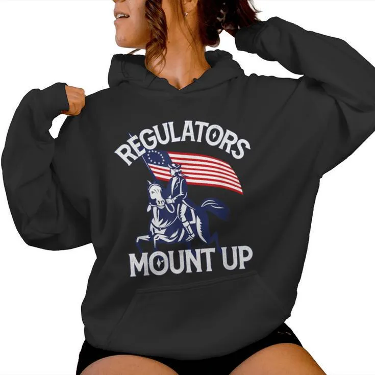 Regulators 4Th Of July Vintage For Women Women Hoodie