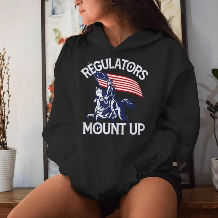 Regulators 4Th Of July Vintage For Women Women Hoodie