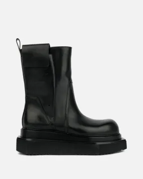 Rick Owens Pull On Fogpocket Cyclops Boot in Black