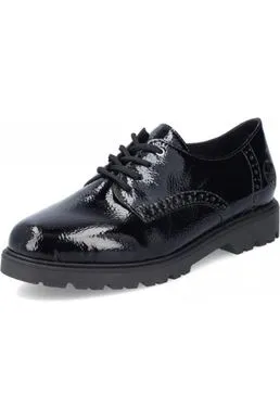 Rieker Ladies Shoes 45502-00 Black