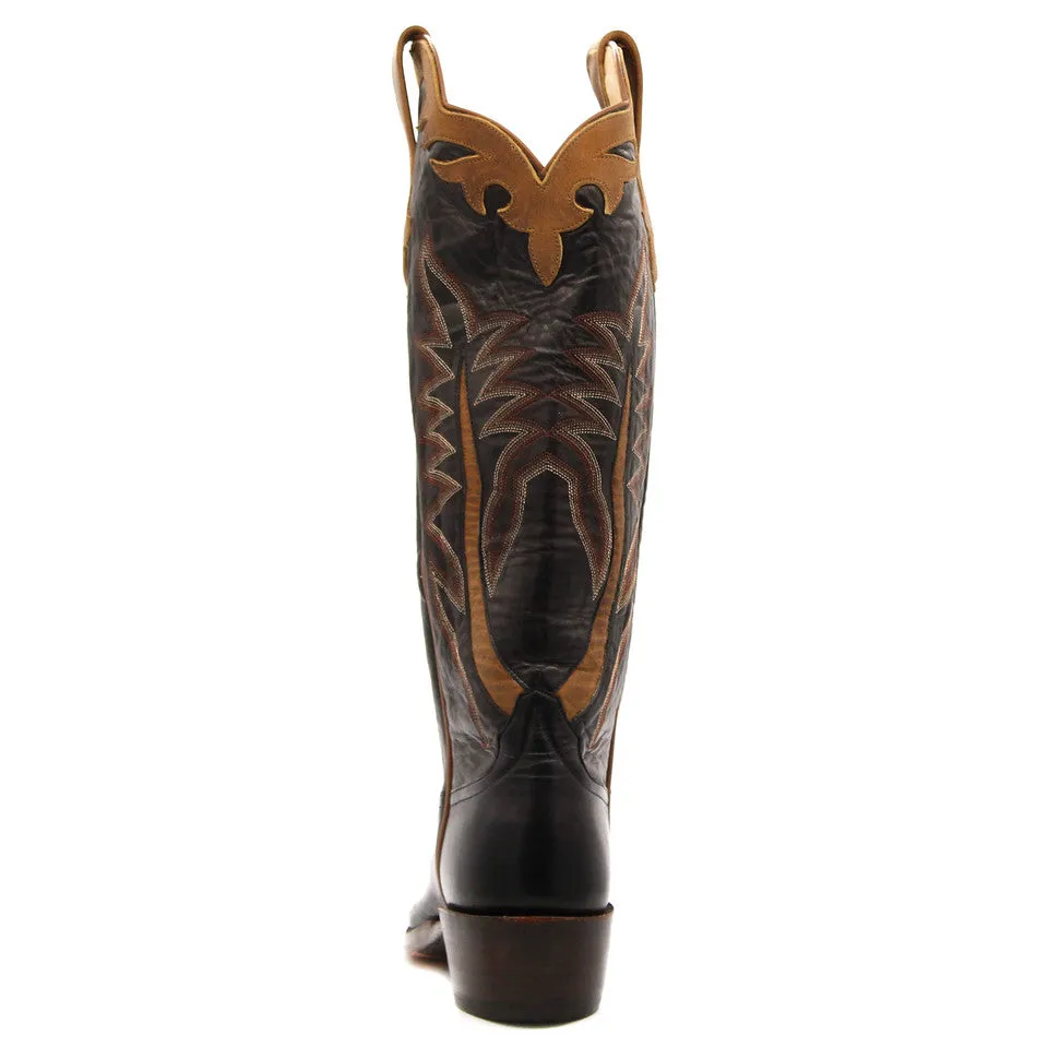 Rios of Mercedes Exclusive Black Sleek Buffalo Ladies' Boot