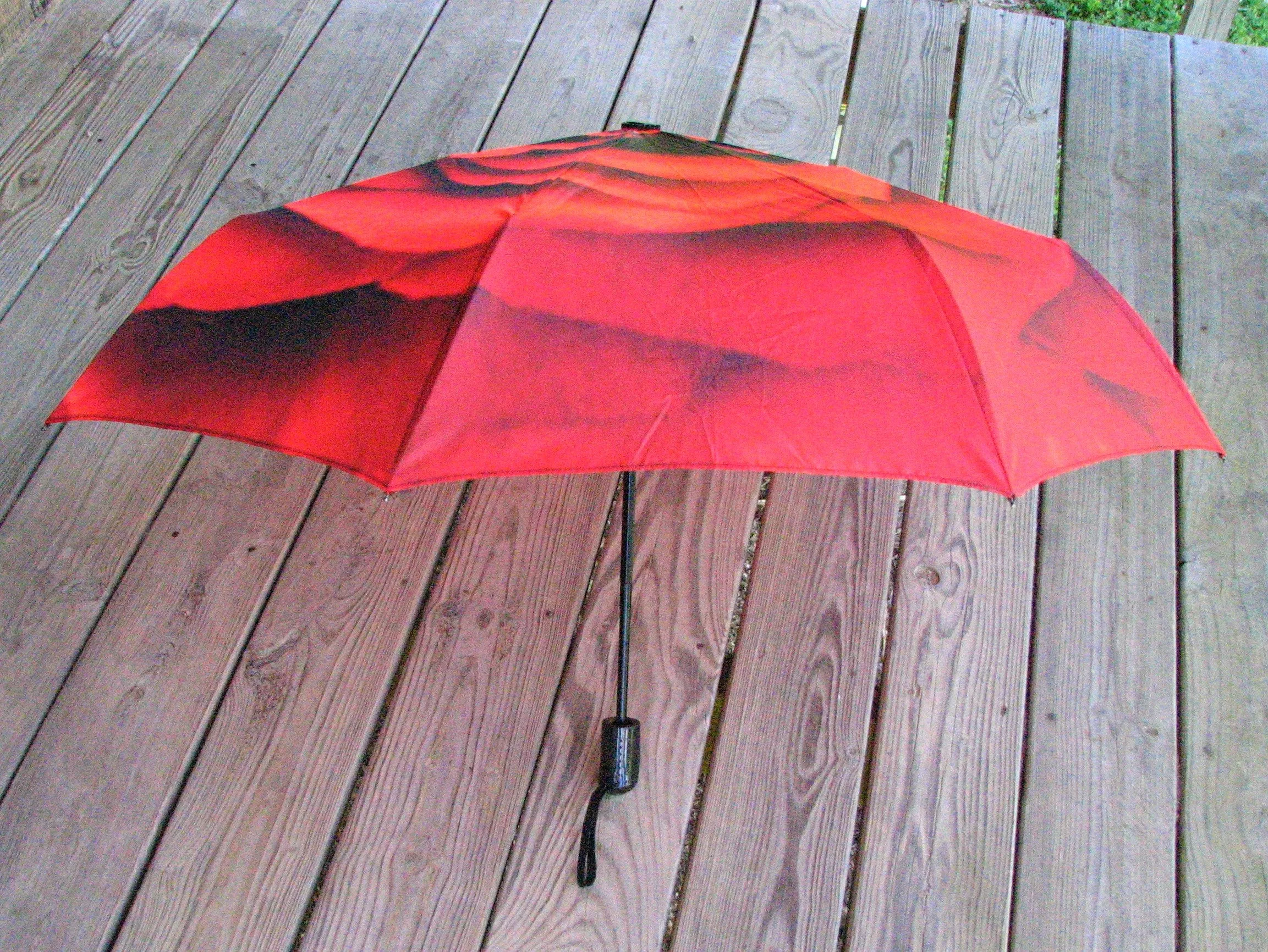 Rose Automatic Foldable Umbrella