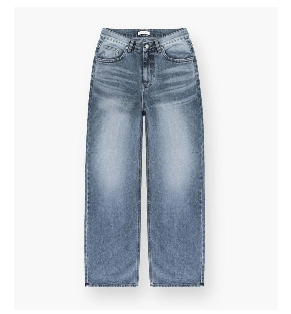 RT No. 11698 LIGHT BLUE STRAIGHT DENIM JEANS