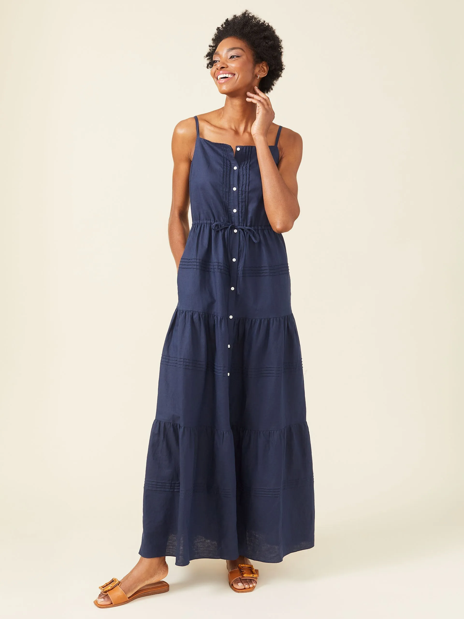 Ruth Linen Dress