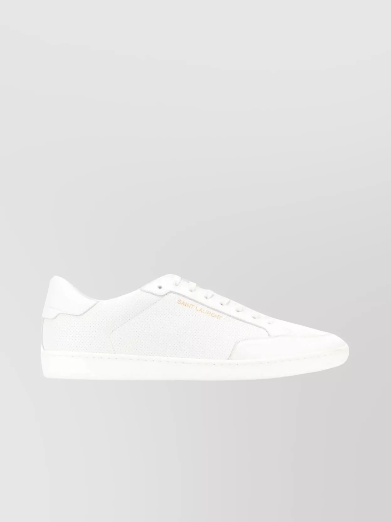 Saint Laurent   Low-top leather sneakers round toe