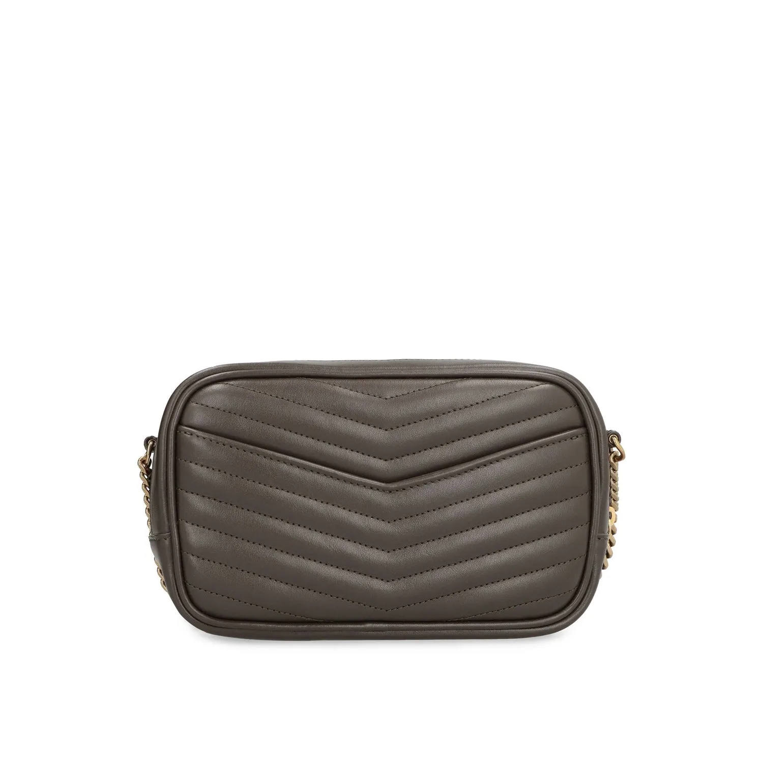 Saint Laurent    Saint Laurent Leather Mini Lou Shoulder Bag