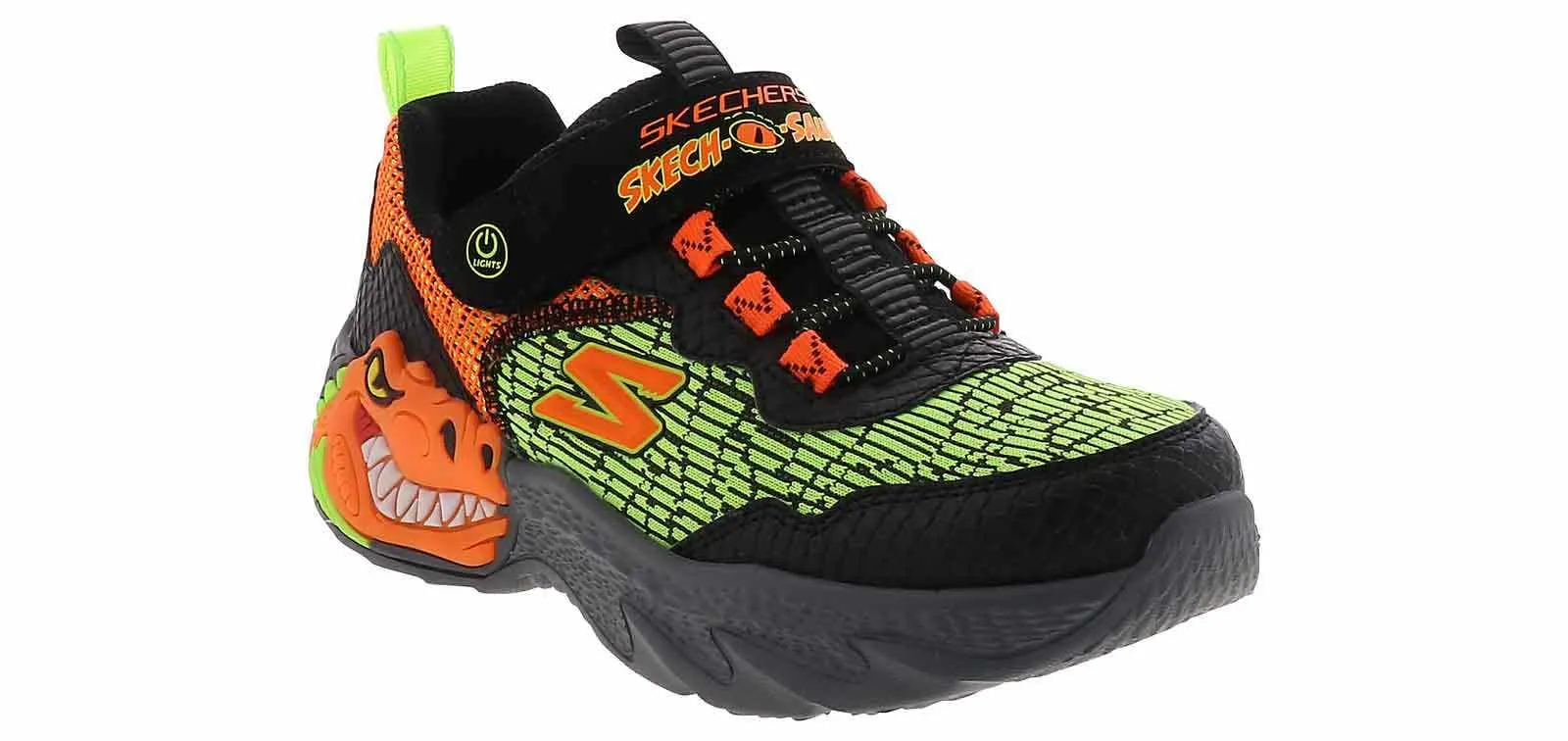 Skechers Dino-Lights Youth Boys’ (11-4) Running Shoe