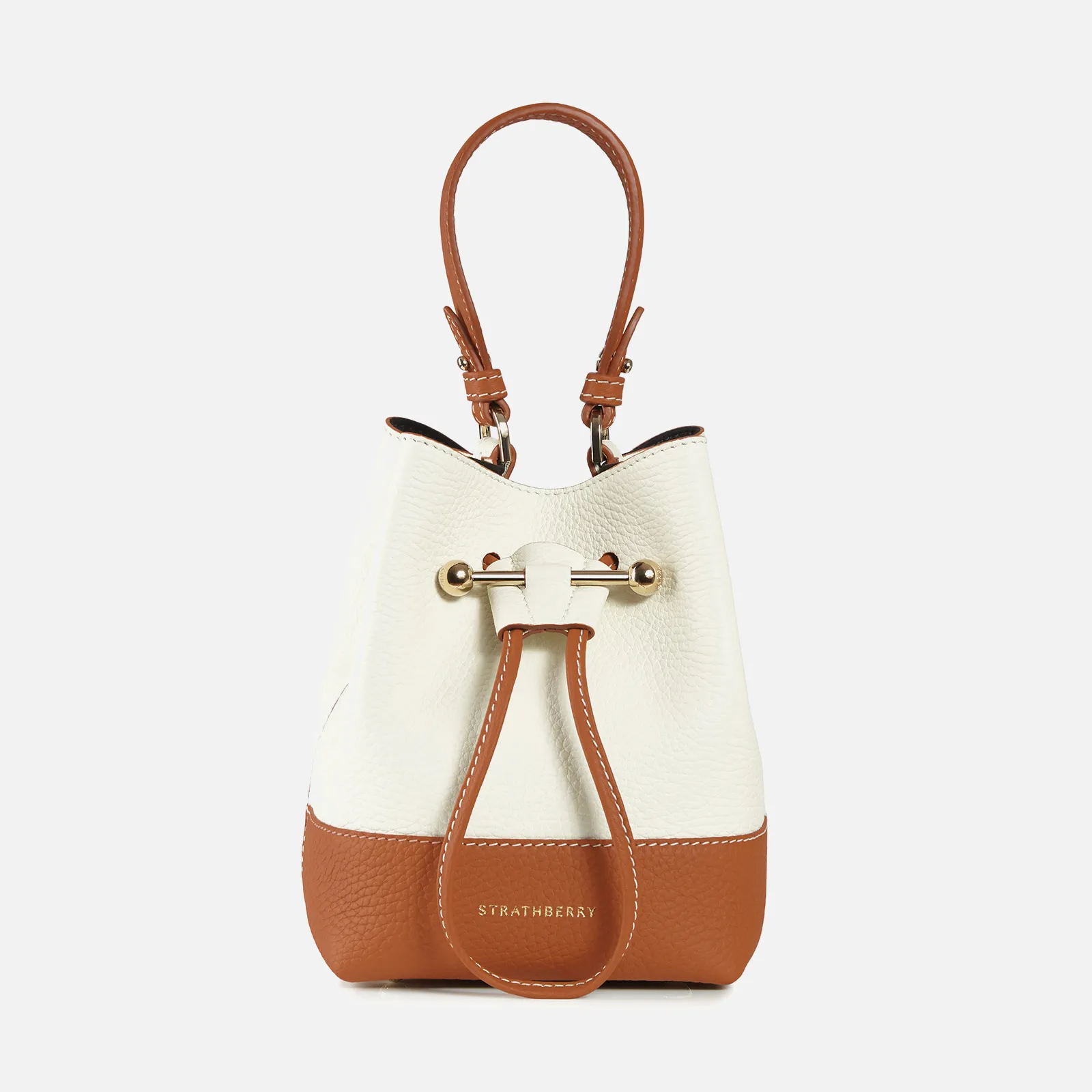 Strathberry Lana Osette Pebble-Grain Leather Bag | Coggles