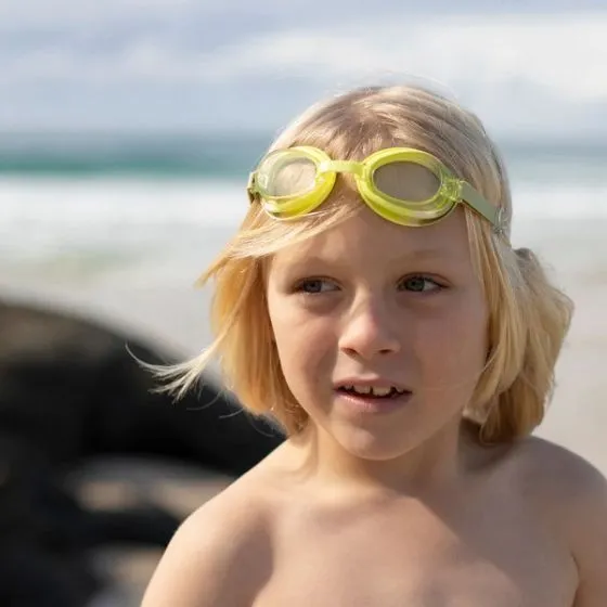 Sunnylife Mini Swim Goggles - SMILEY World Sol Sea