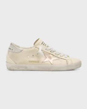 Superstar Canvas Metallic Low-Top Sneakers