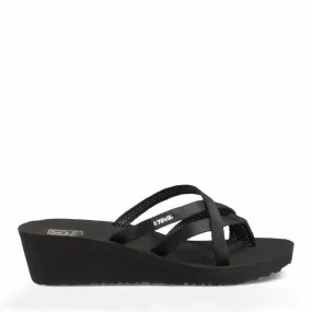 Teva Womens Mush Mandalyn Ola 2 Wedge Sandals - Black