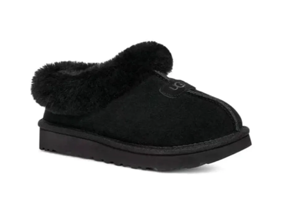 The Tazzette Slipper in Black