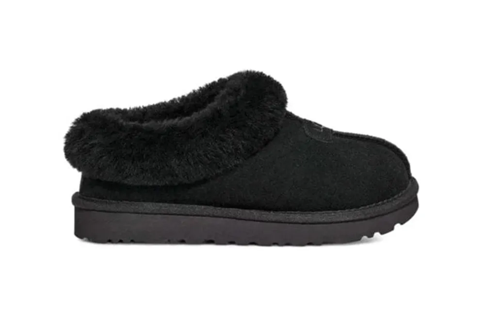 The Tazzette Slipper in Black