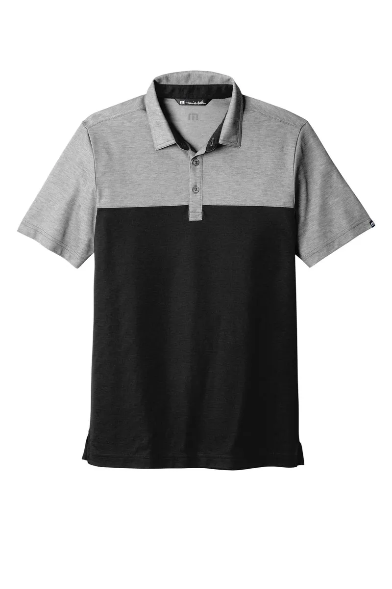 TM1MU414 TravisMathew Oceanside Blocked Polo.