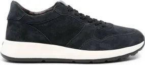 Tod's pebbles-detail suede sneakers Blue