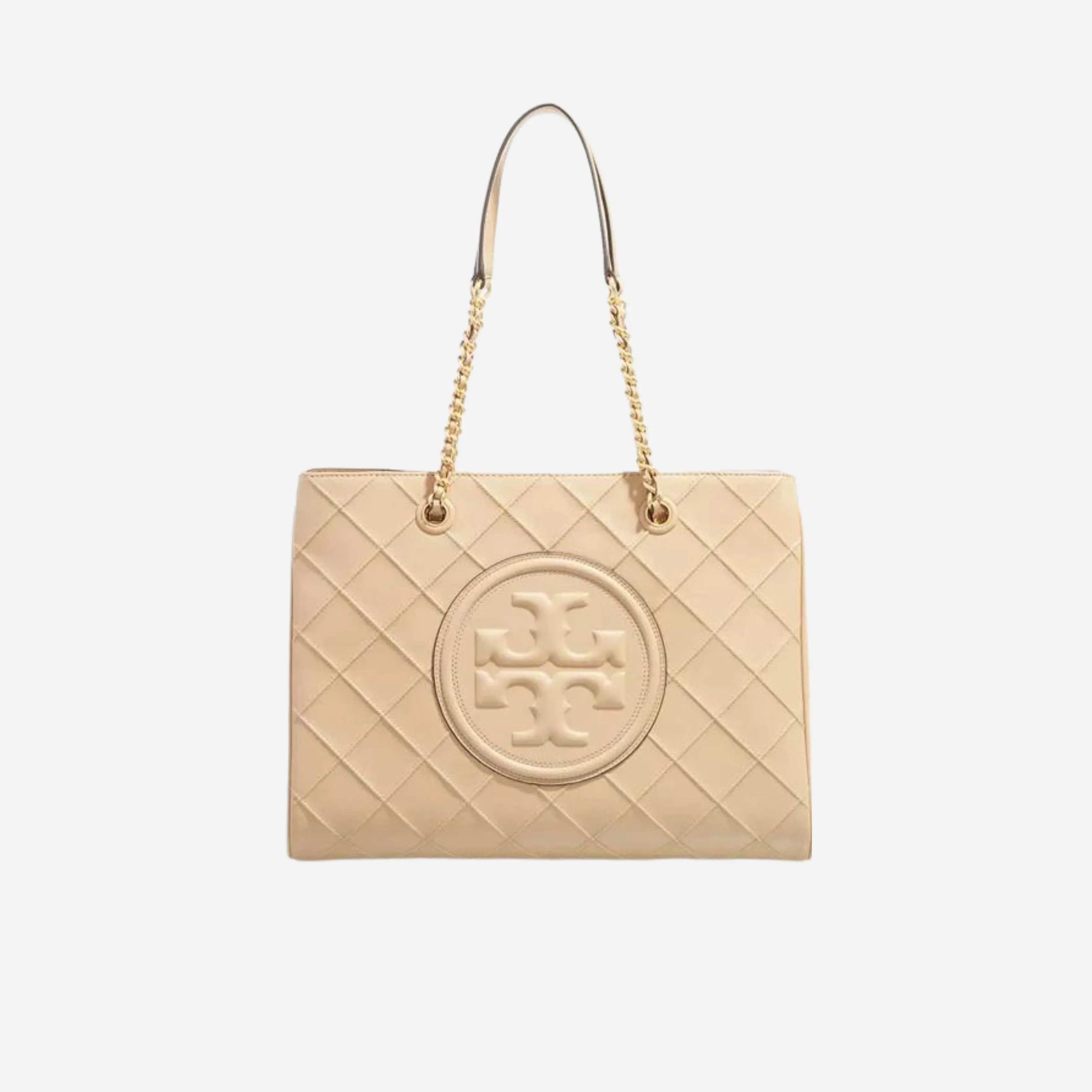 Tory Burch Fleming Soft Leather Shoulder Bag Desert Dune