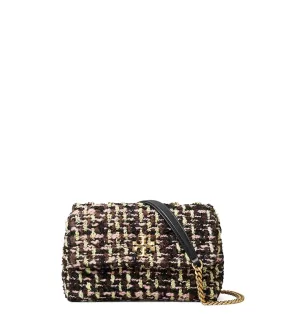 Tory Burch Kira Tweed Small Convertible Shoulder Bag