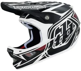 Troy Lee Designs D3 Composite Full Face Helmet - Speeda White