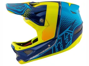 Troy Lee Designs D3 Composite Full Face Helmet - Starburst Yellow