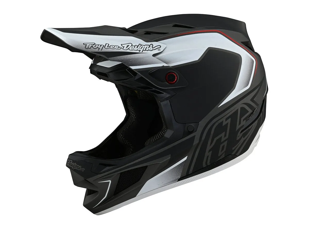 Troy Lee Designs D4 Composite Full Face Helmet - Exile - Black - 2021