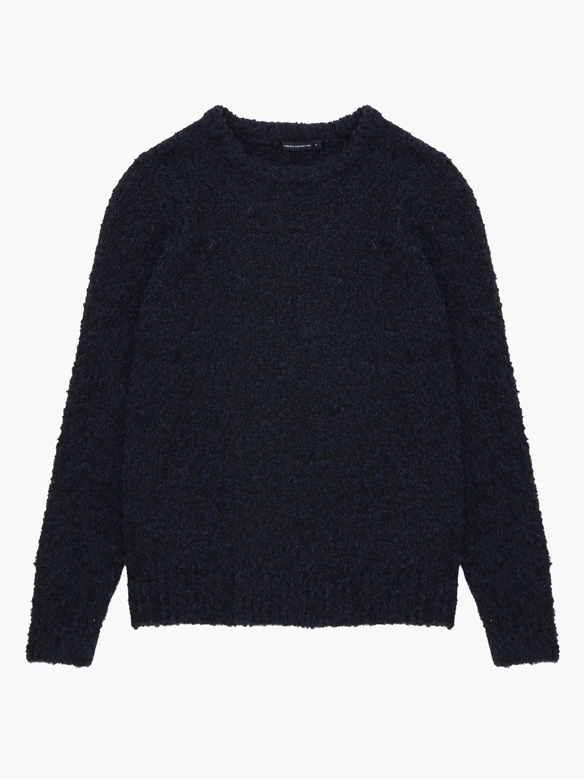 Twisted Boucle Crew Neck Jumper