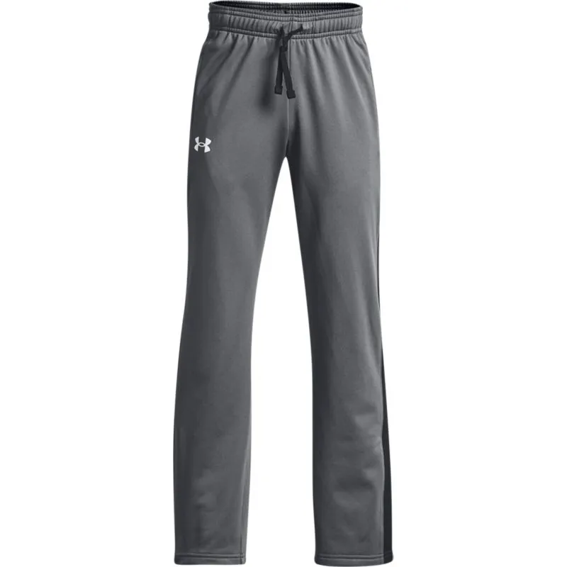 Under Armour Kids' UA Brawler 2.0 Joggers Pitch Grey / White