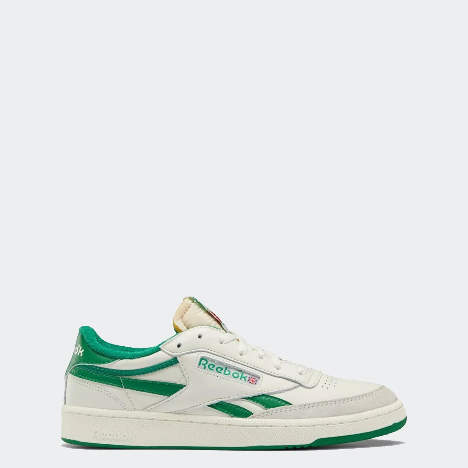 Unisex Reebok Club C Revenge Vintage Shoes Chalk Glen Green