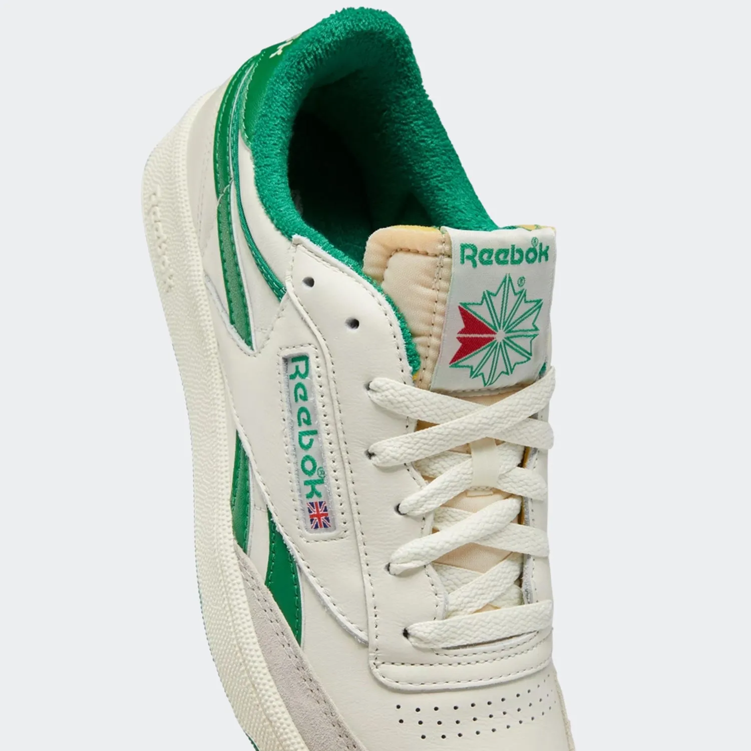 Unisex Reebok Club C Revenge Vintage Shoes Chalk Glen Green