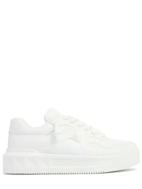 Valentino Garavani   XL One Stud leather sneakers 