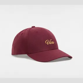 Vans FRESH SCRIPT STRUCTURED JOCKEY HAT (BITTER CHOCOLAT) UNISEX BROWN