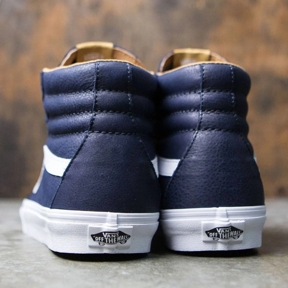 Vans Men Sk8-Hi Reissue - Premium Leather (blue / parisian night / true white)