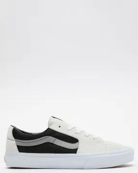 Vans Sk8-Low 2-Tone White/Black - White/Black | SurfStitch