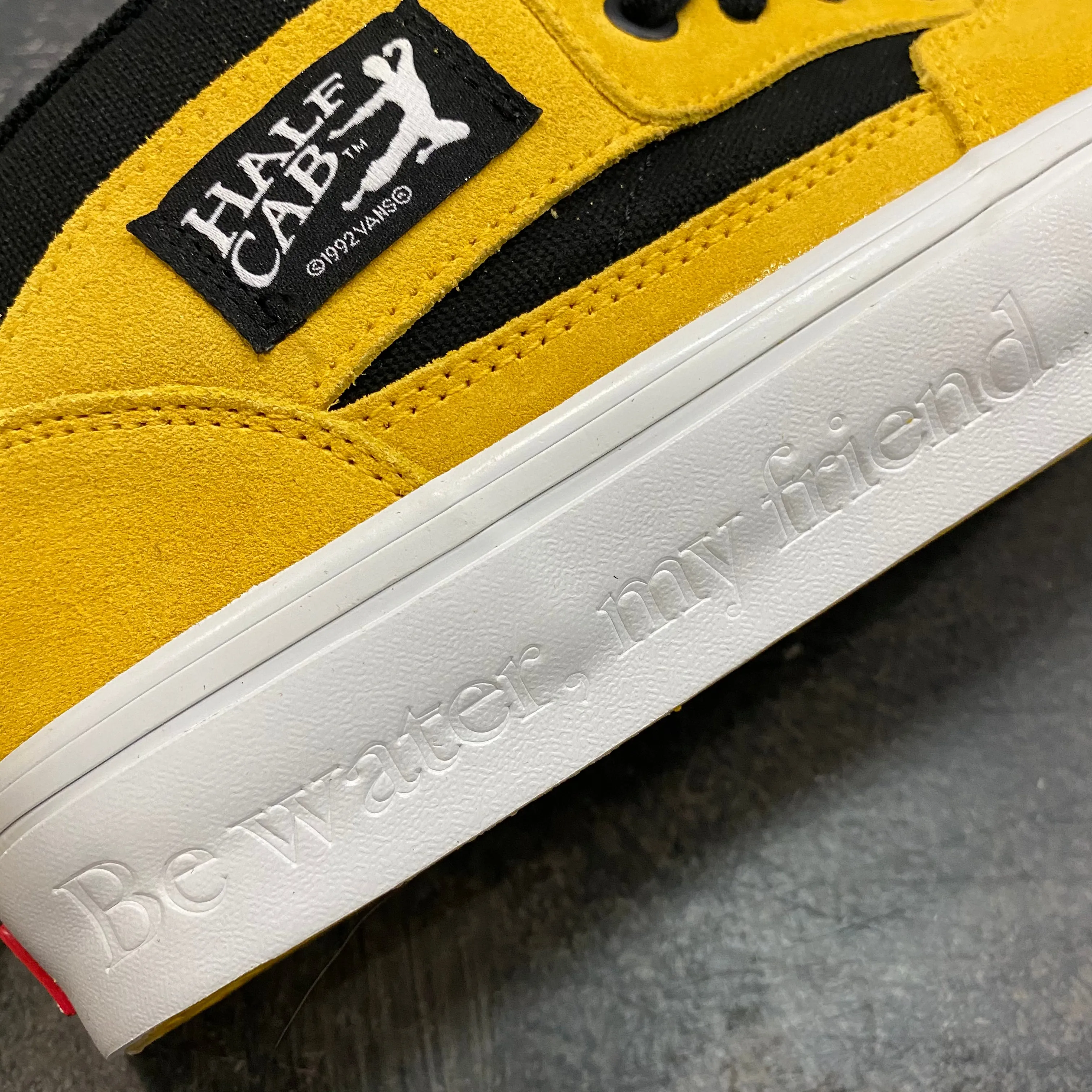 Vans Skate Half Cab X Bruce Lee Black/Yellow SALE