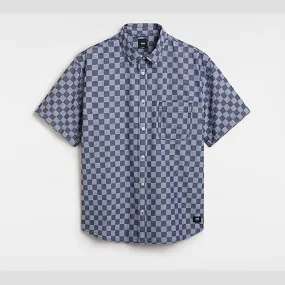 Vans WADE CHECKERBOARD WOVEN SHIRT (DRESS BLUES/WHI) MEN BLUE