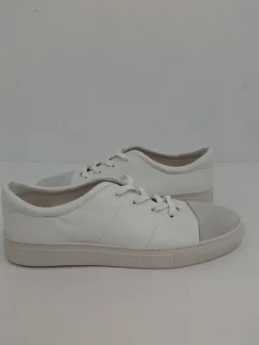 Via Spiga Women's White Leather Sneakers Size 11 M