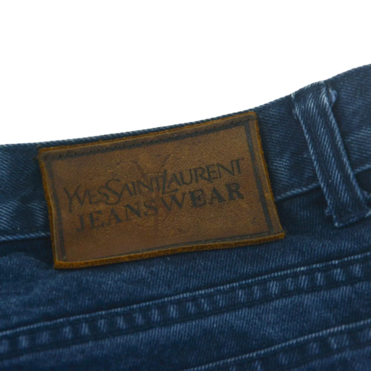 Vintage YSL Yves Saint Laurent Denim Jeans Size W37