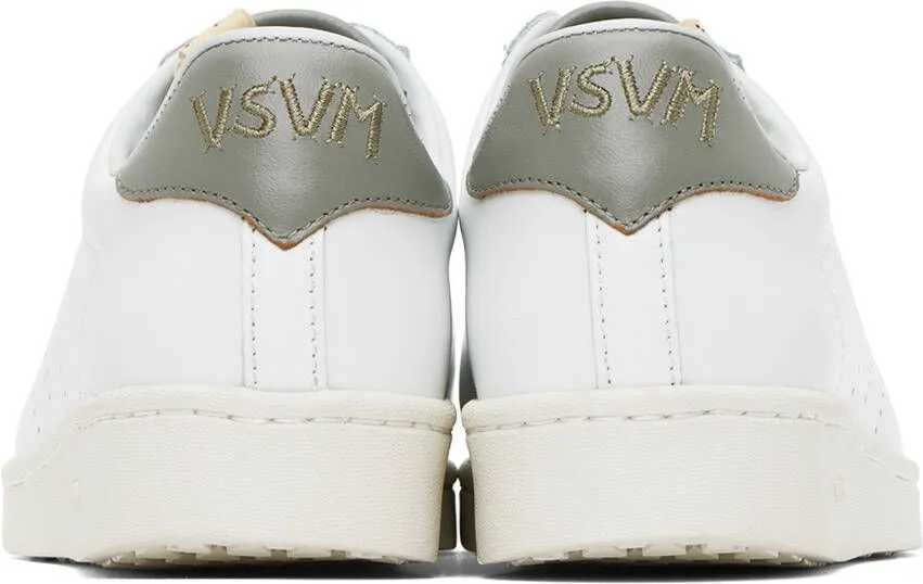 Visvim White & Gray Corda-Folk Sneakers