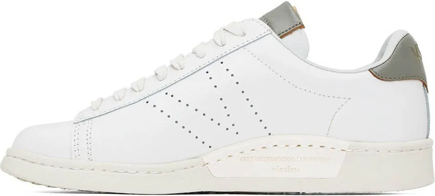 Visvim White & Gray Corda-Folk Sneakers