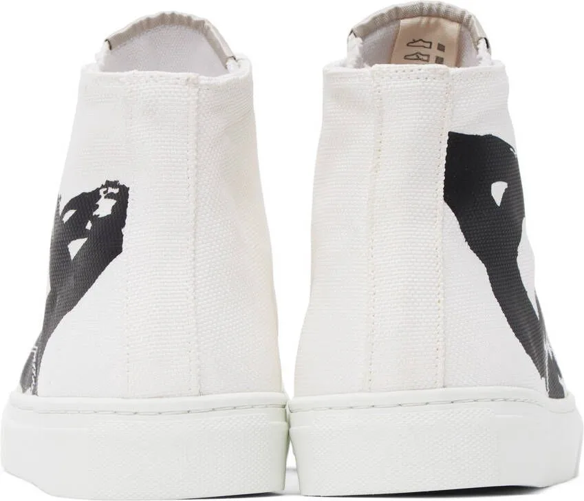 Vivienne Westwood White Plimsoll Sneakers