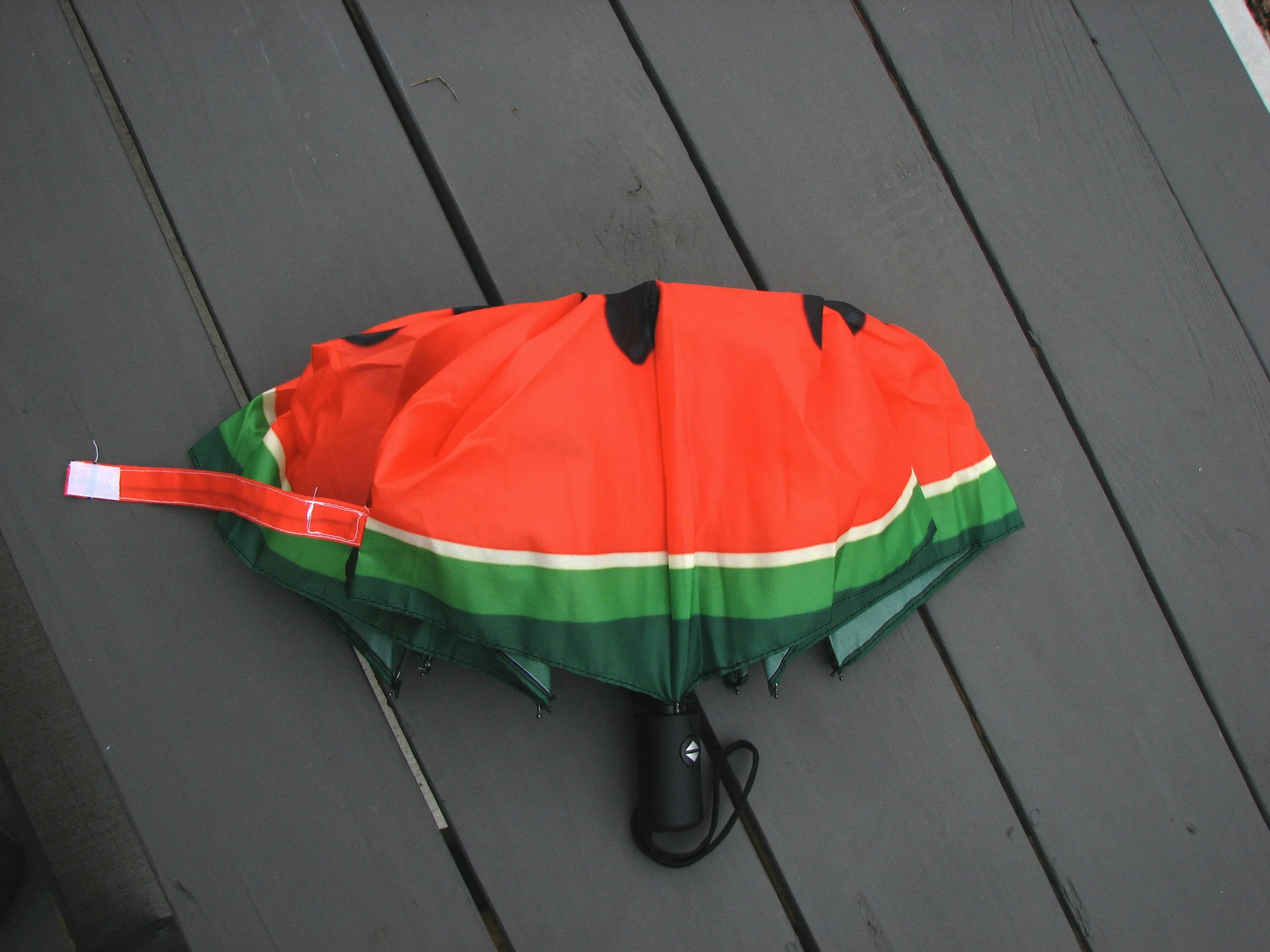 Watermelon Automatic Foldable Umbrella