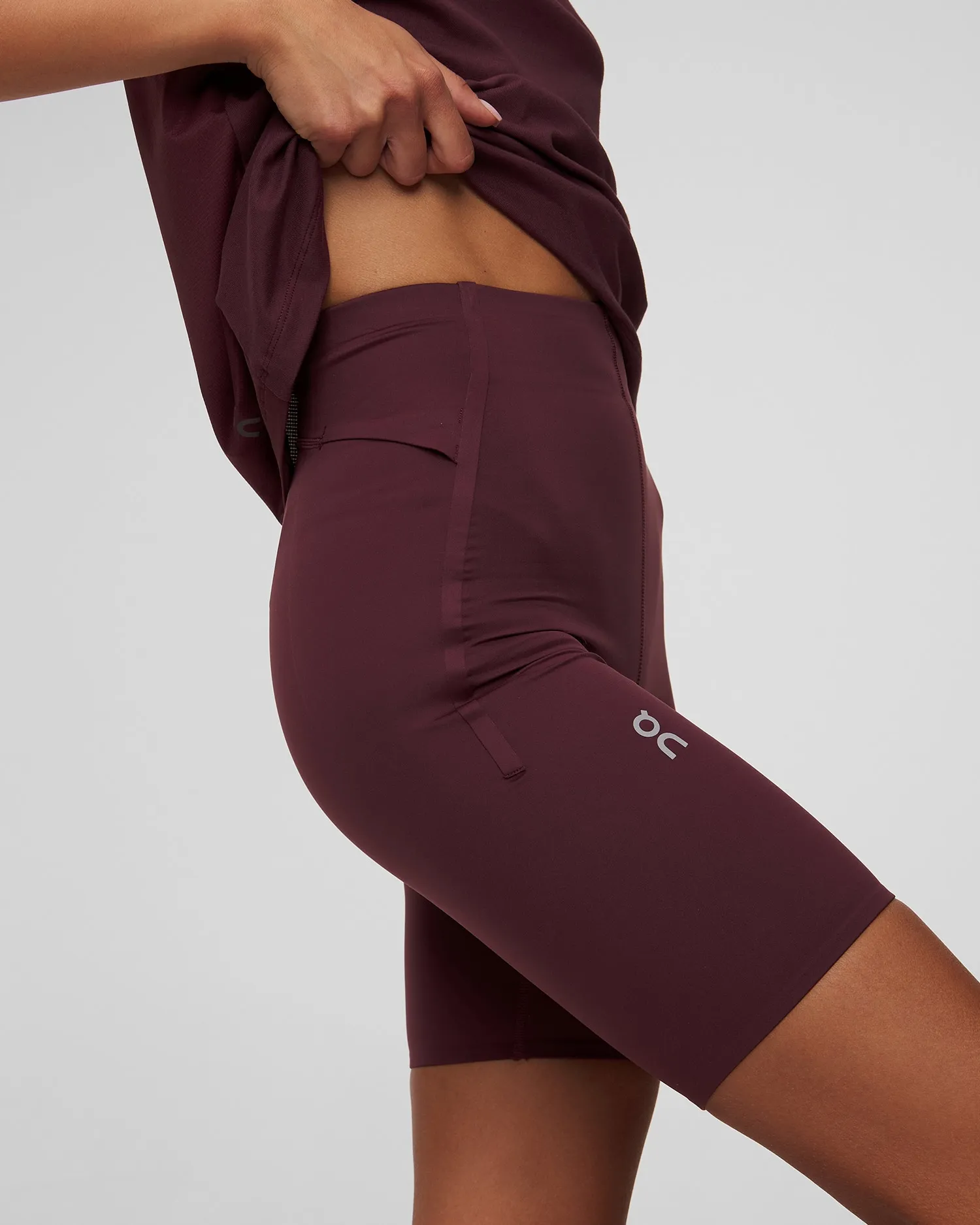 Women's short leggings On Running Active 1/2 1WE30400398-mulberry