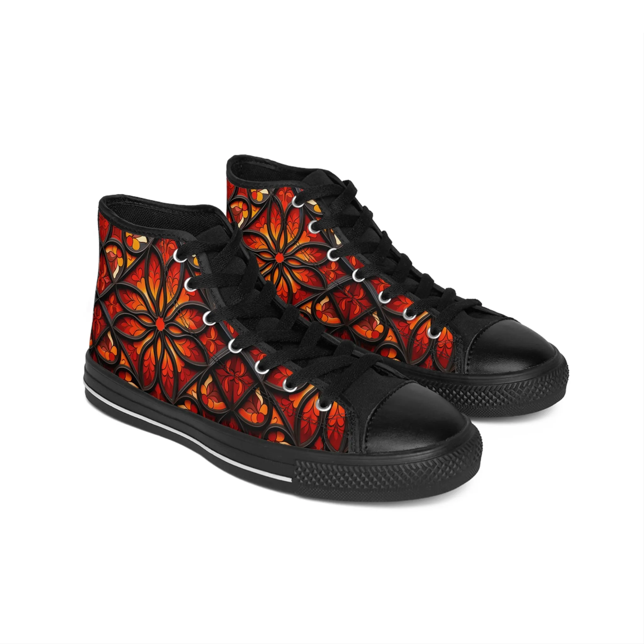 Women's Classic Bold Look High Sneakers. GB-0000007C