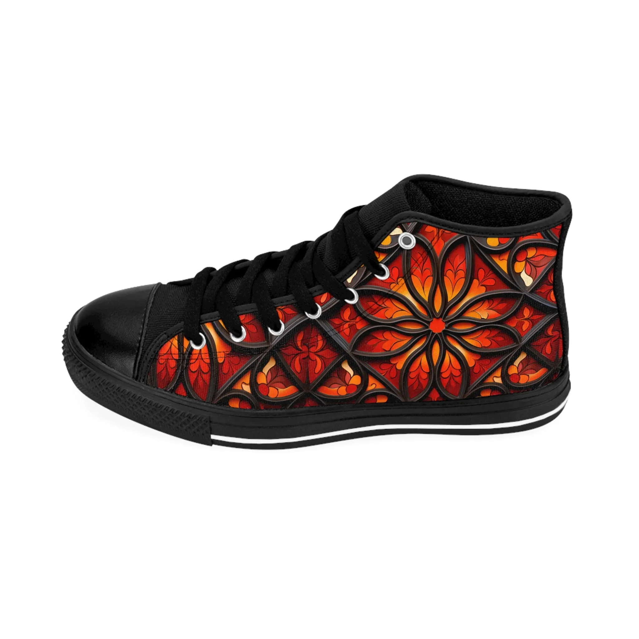 Women's Classic Bold Look High Sneakers. GB-0000007C