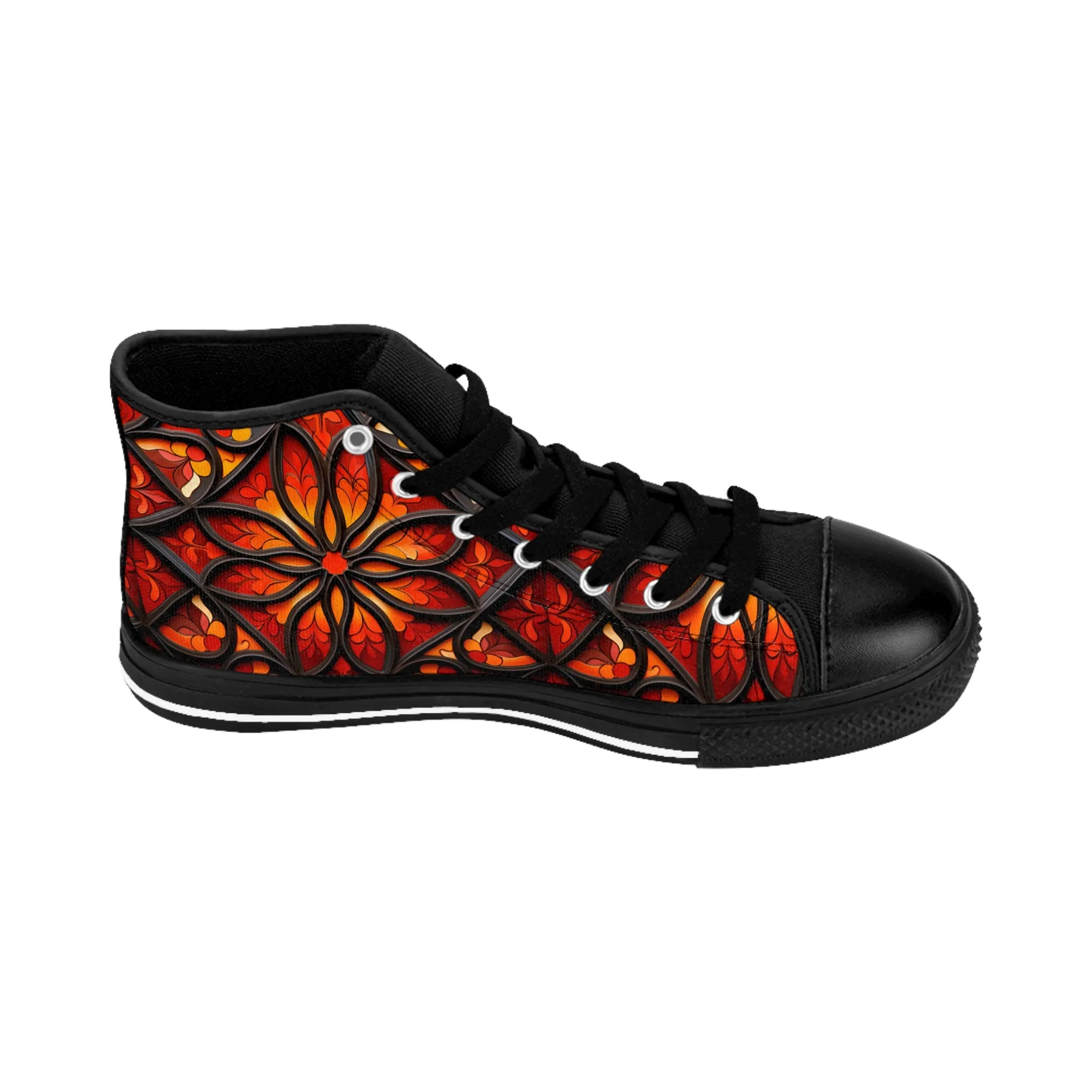 Women's Classic Bold Look High Sneakers. GB-0000007C