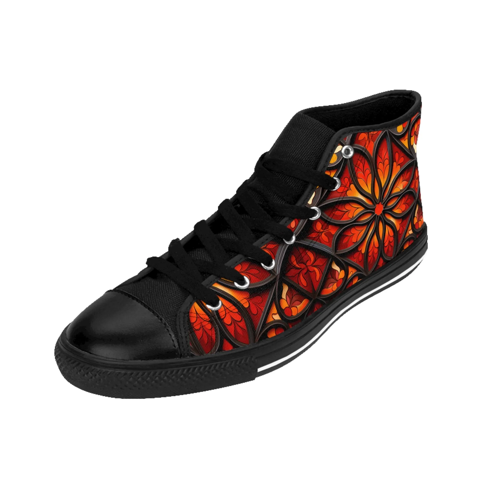 Women's Classic Bold Look High Sneakers. GB-0000007C