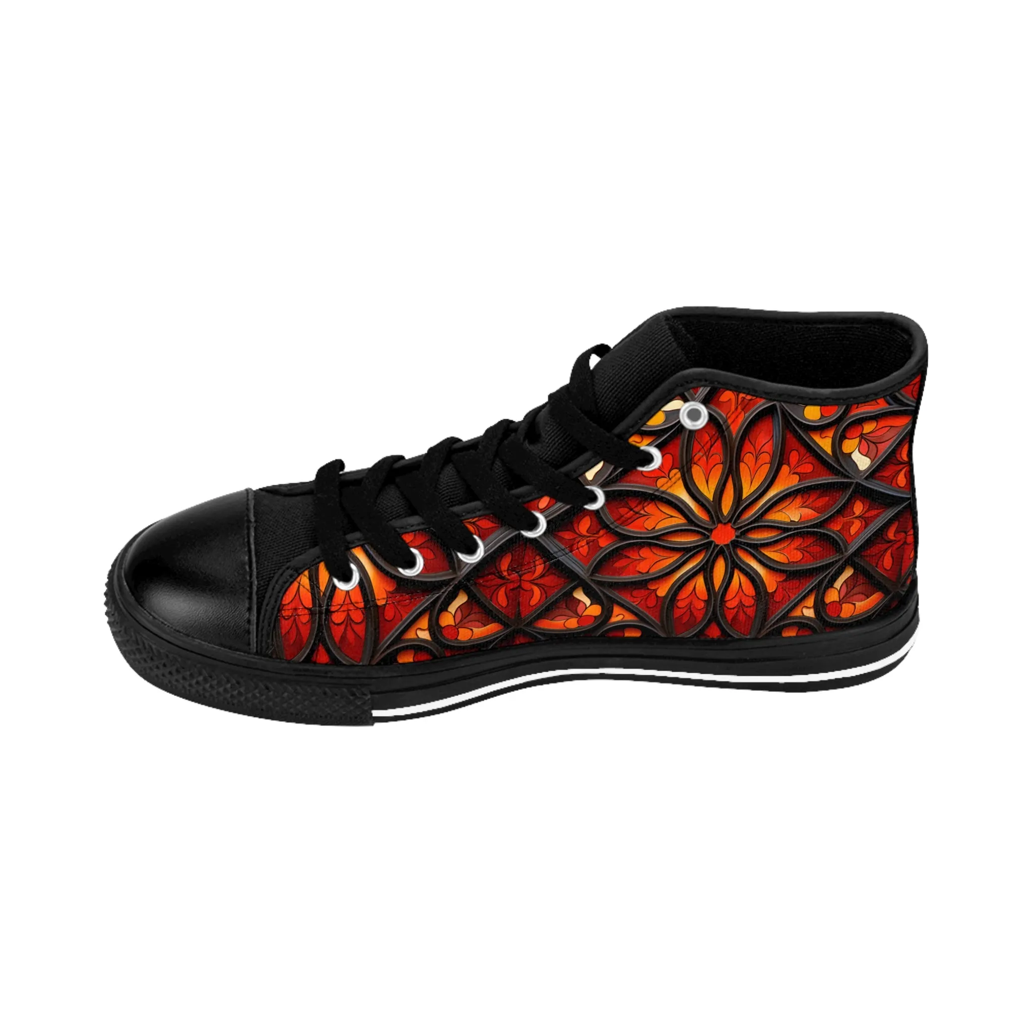 Women's Classic Bold Look High Sneakers. GB-0000007C